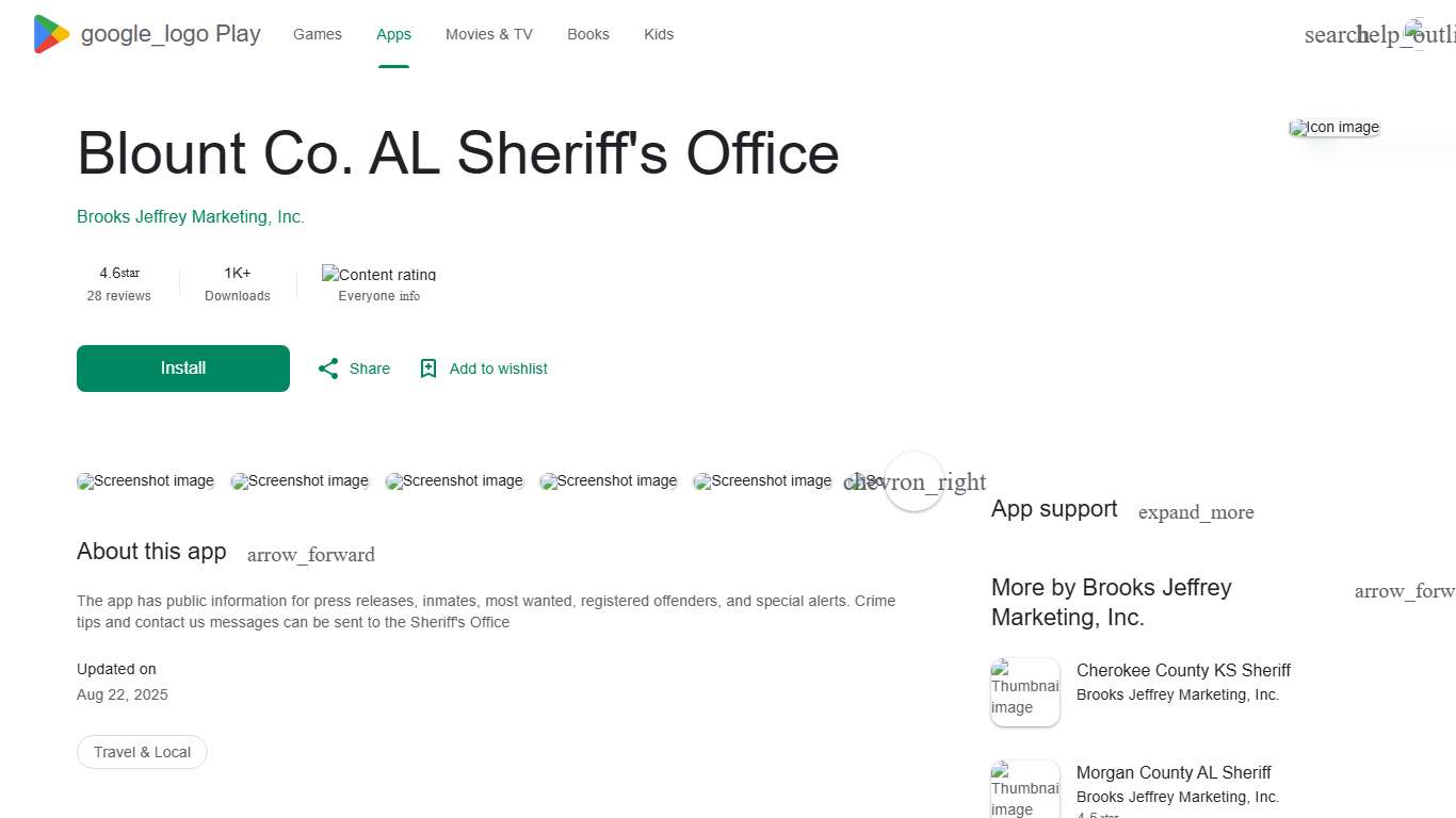 Blount Co. AL Sheriff's Office - Apps on Google Play